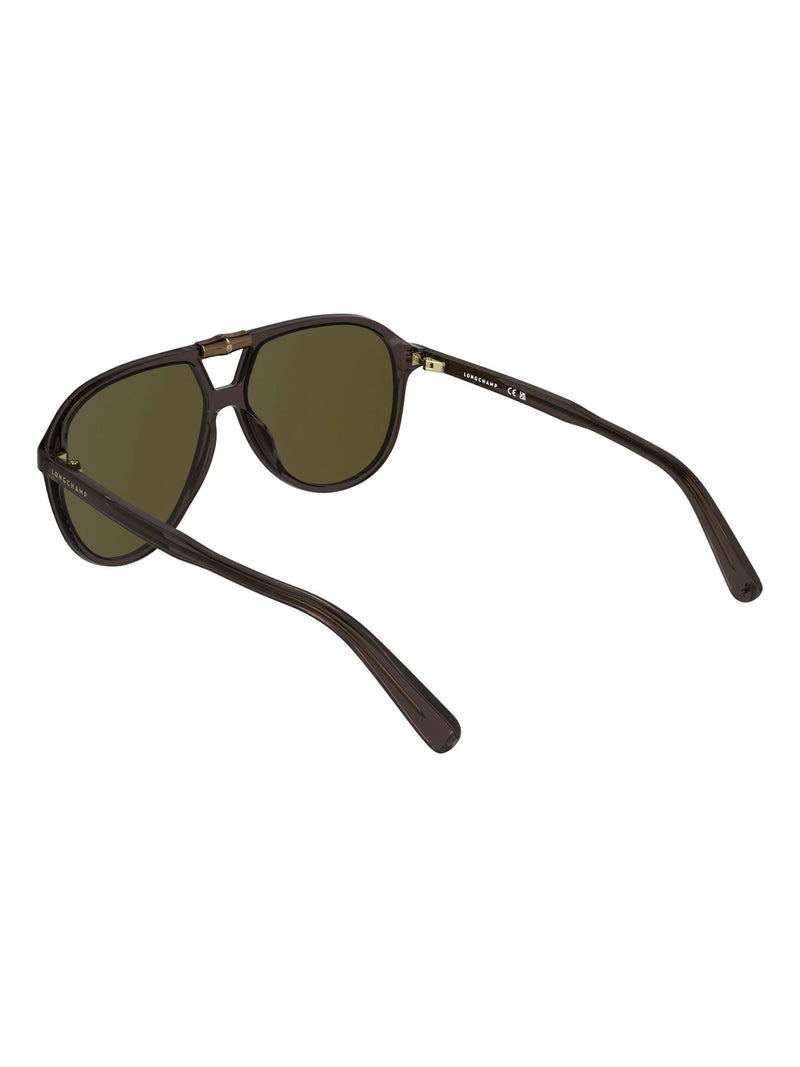 Longchamp brown Lo800S sunglasses, imported from the UK