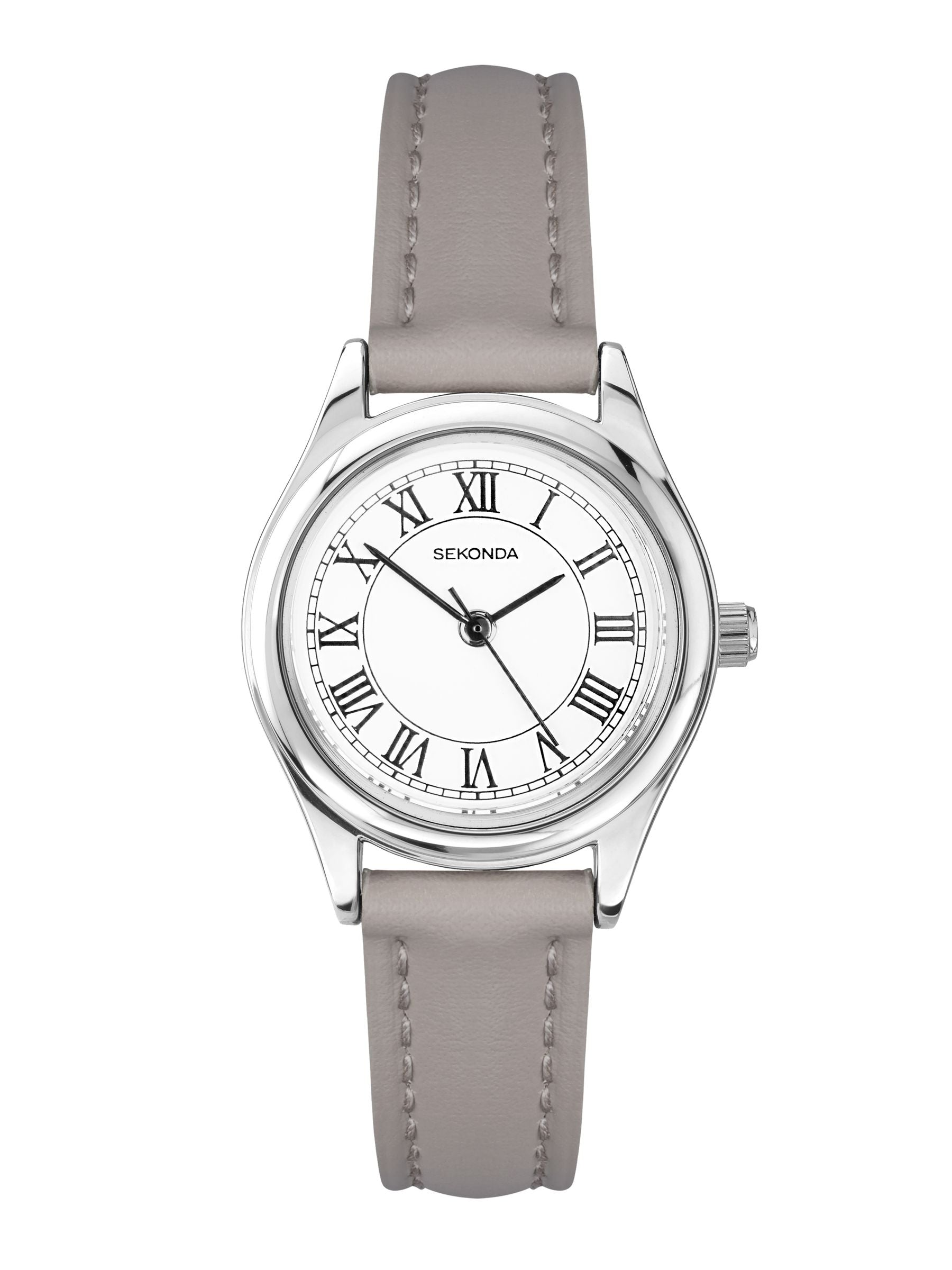 Sekonda Brown Evans 25mm Round Analogue Watch Strap