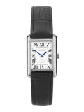 Sekonda Black Colette rectangular analogue watch 22mm (British brand)