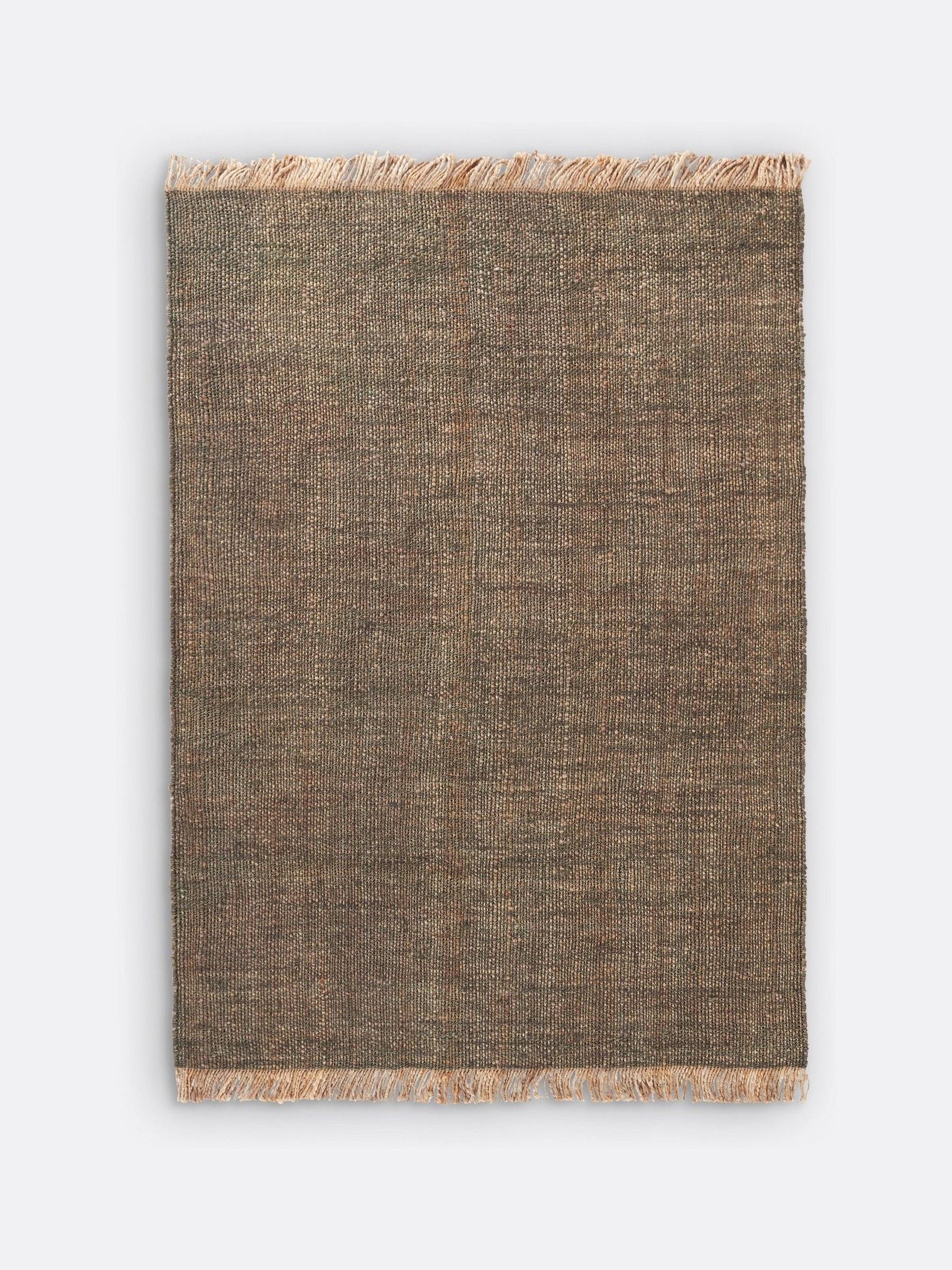La Redoute khaki Babak jute rug 200x290cm - British product