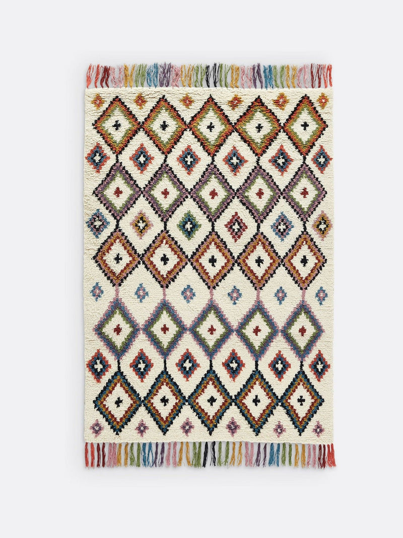 La Redoute Intérieurs Ourika Berber style wool rug 200x290cm - British product