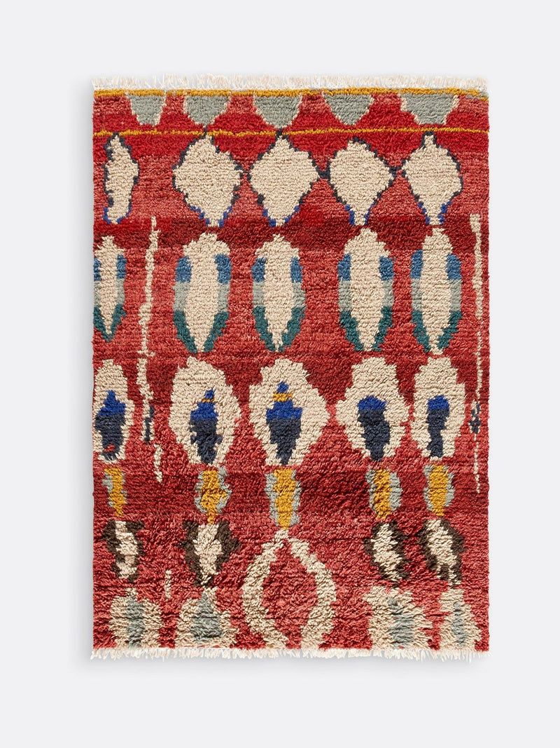 La Redoute Berber-style wool rug multicolour 200x290cm (British brand)