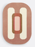 La Redoute Intérieurs Leygil multicolour wool rug 200x290cm (British brand)