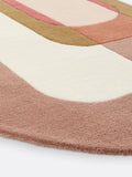 La Redoute Intérieurs Leygil multicolour wool rug 200x290cm (British brand)