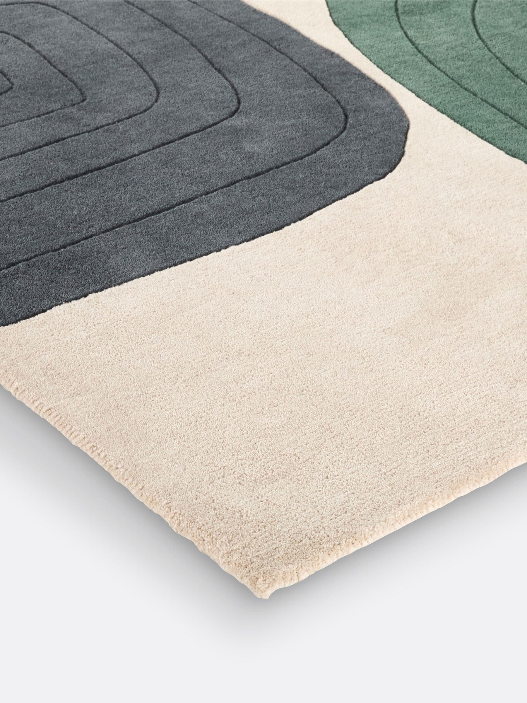 La Redoute Milano wool rug 200x290cm, imported from the UK
