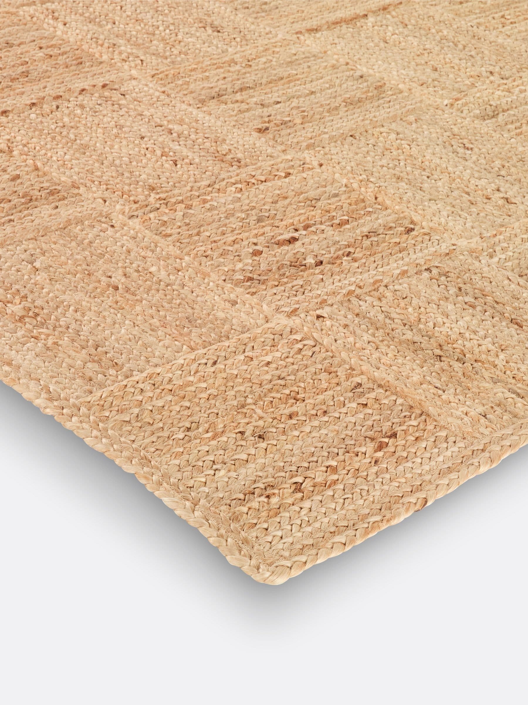La Redoute Intérieurs check jute rug 200x290cm - British product