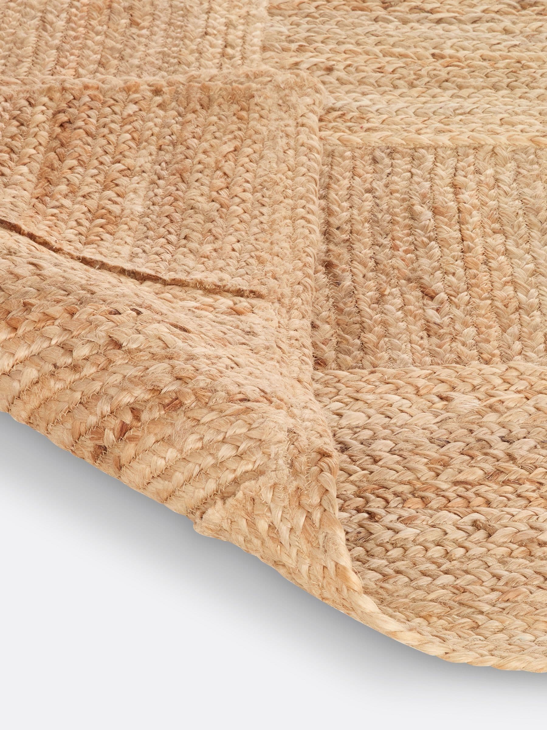La Redoute Intérieurs check jute rug 200x290cm - British product