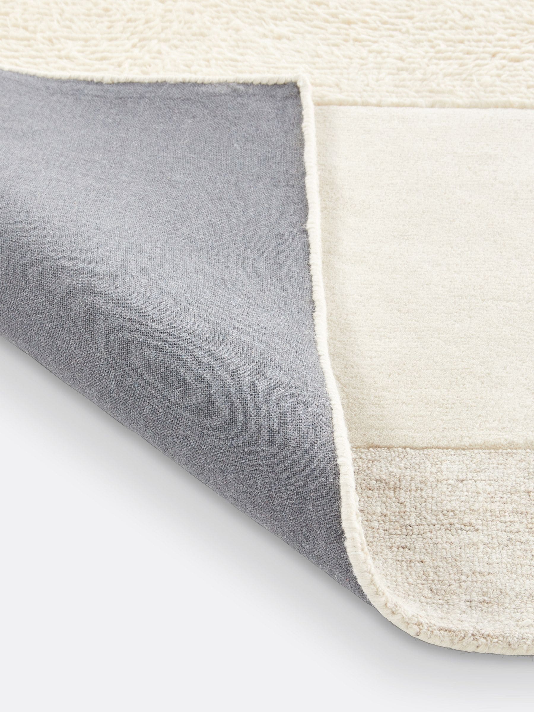 La Redoute Intérieurs ecru Ilena wool rug 200x290cm - British product