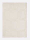 La Redoute Intérieurs Ecru Massimo wool rug 200x290 cm, imported from the UK
