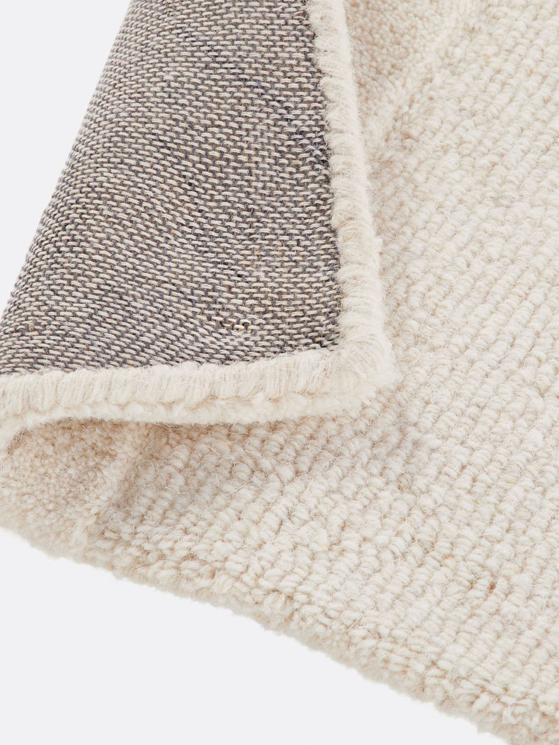 La Redoute Intérieurs Ecru Massimo wool rug 200x290 cm, imported from the UK