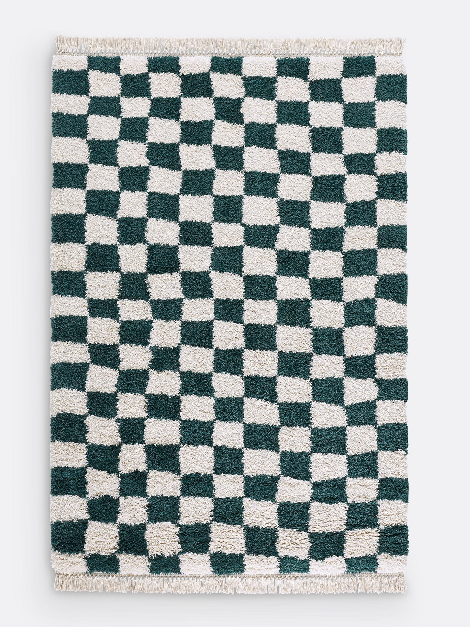 La Redoute Danito checkerboard rug 200x290cm (British brand)