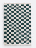 La Redoute Danito checkerboard rug 200x290cm (British brand)