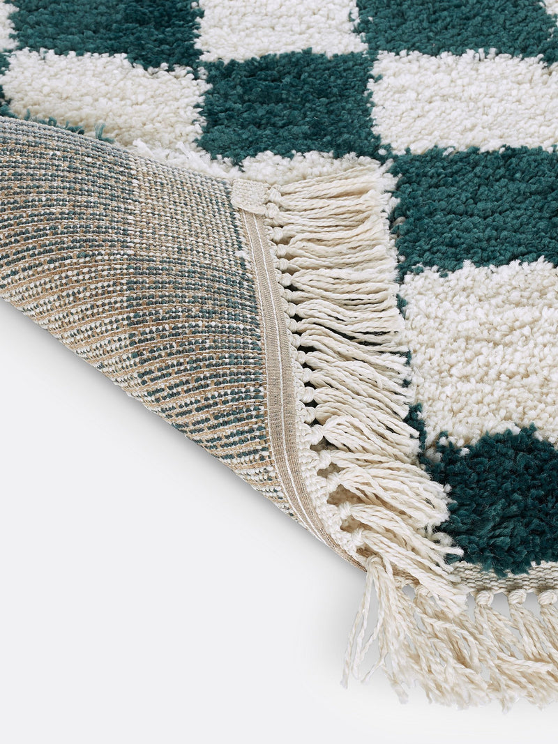 La Redoute Danito checkerboard rug 200x290cm (British brand)