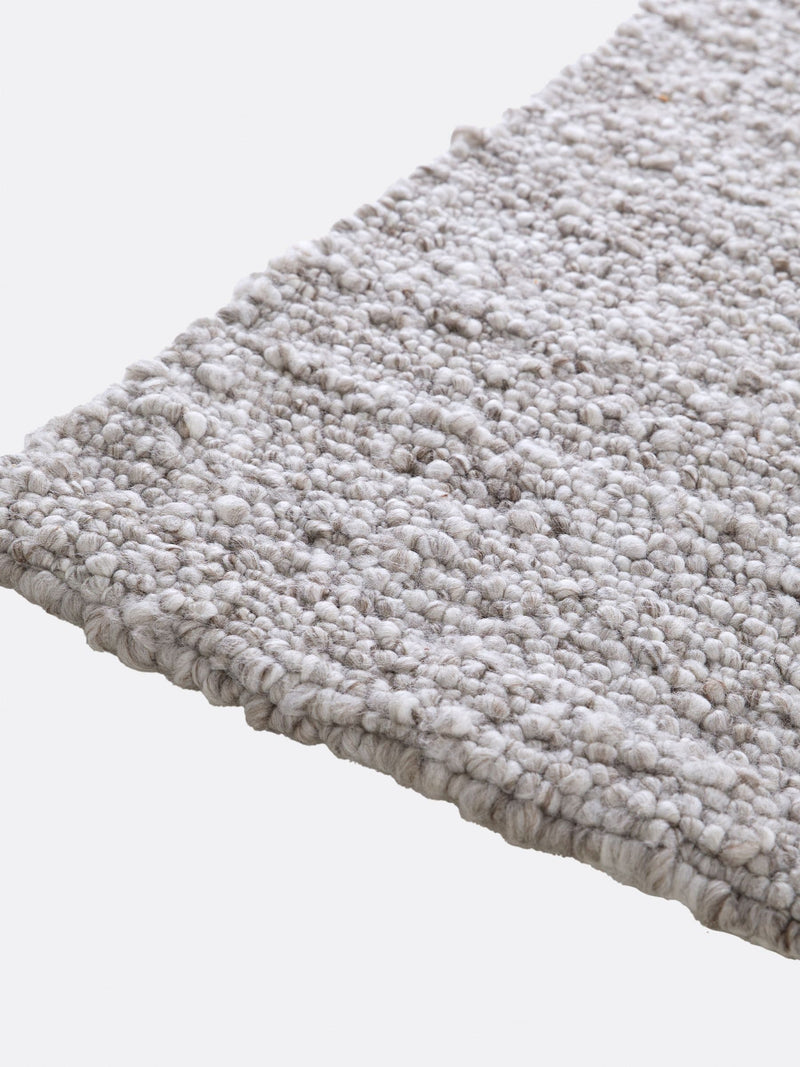 La Redoute Hamea grey knitted effect rug 200x290cm (British brand)