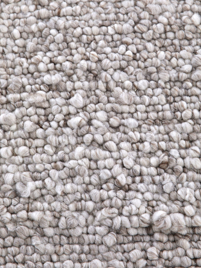 La Redoute Hamea grey knitted effect rug 200x290cm (British brand)