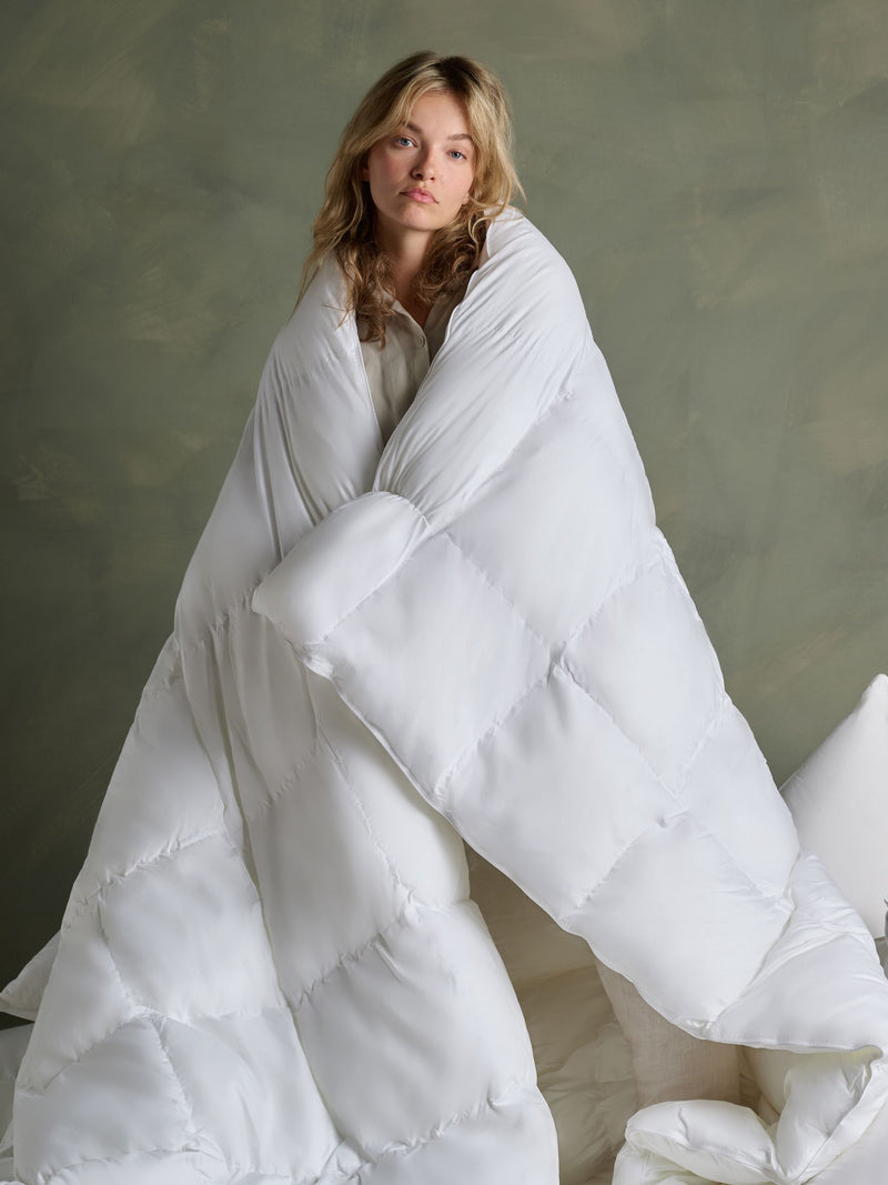 Bedfolk down alternative duvet 10.5 Tog white (British brand)