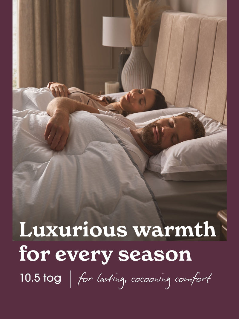Sleepeezee Hotel Luxe 10.5 Tog hypoallergenic duvet - British product