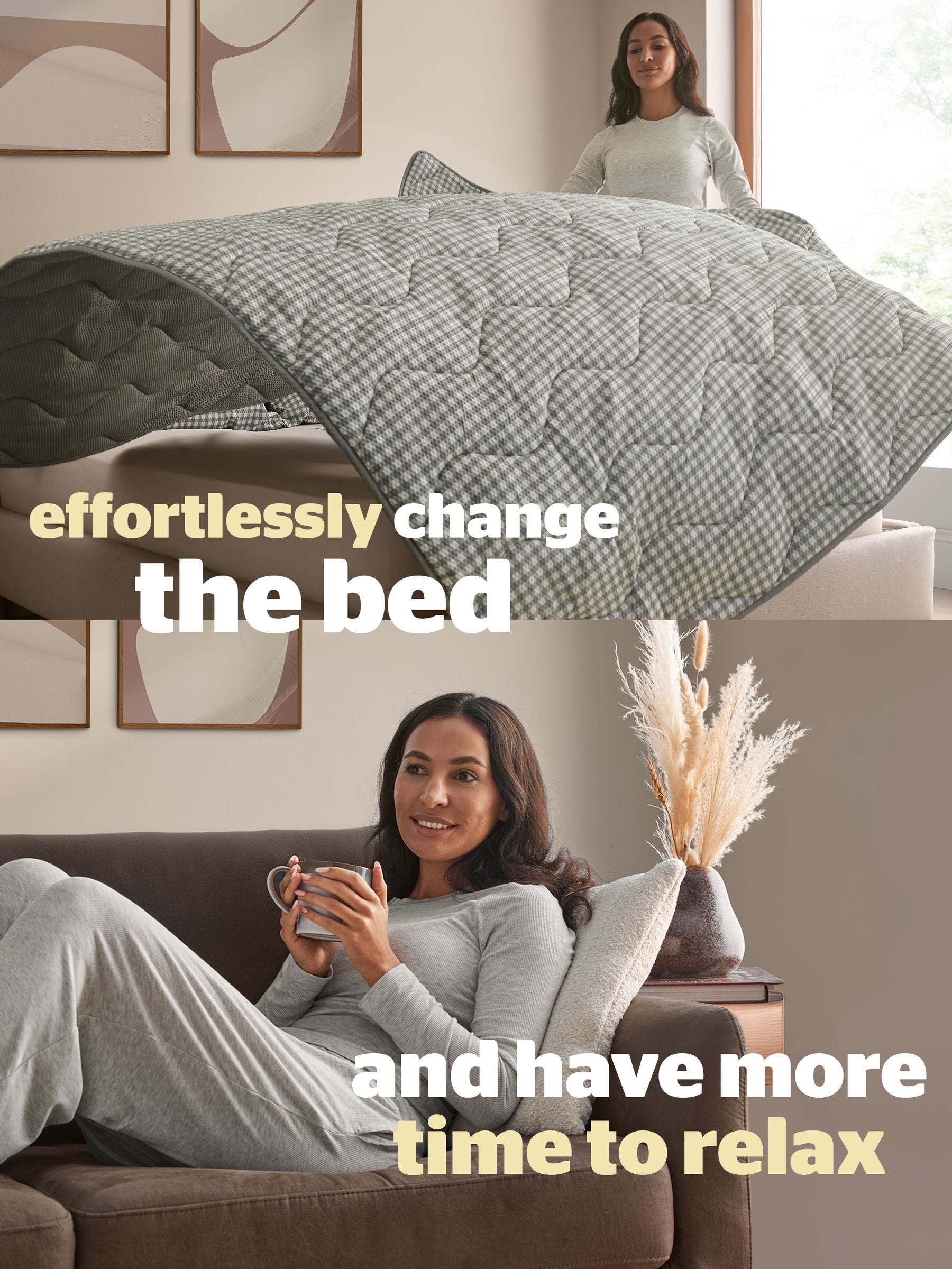 Silentnight coverless duvet 2.5 tog, imported from the UK