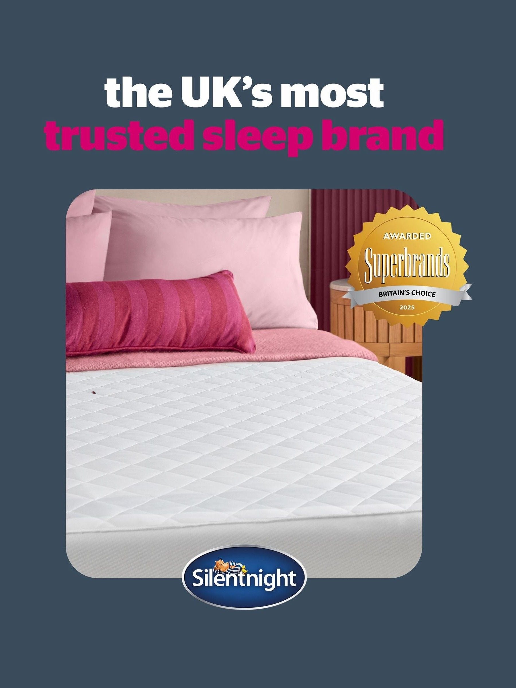 Silentnight Ultrabounce Mattress Protector - British product