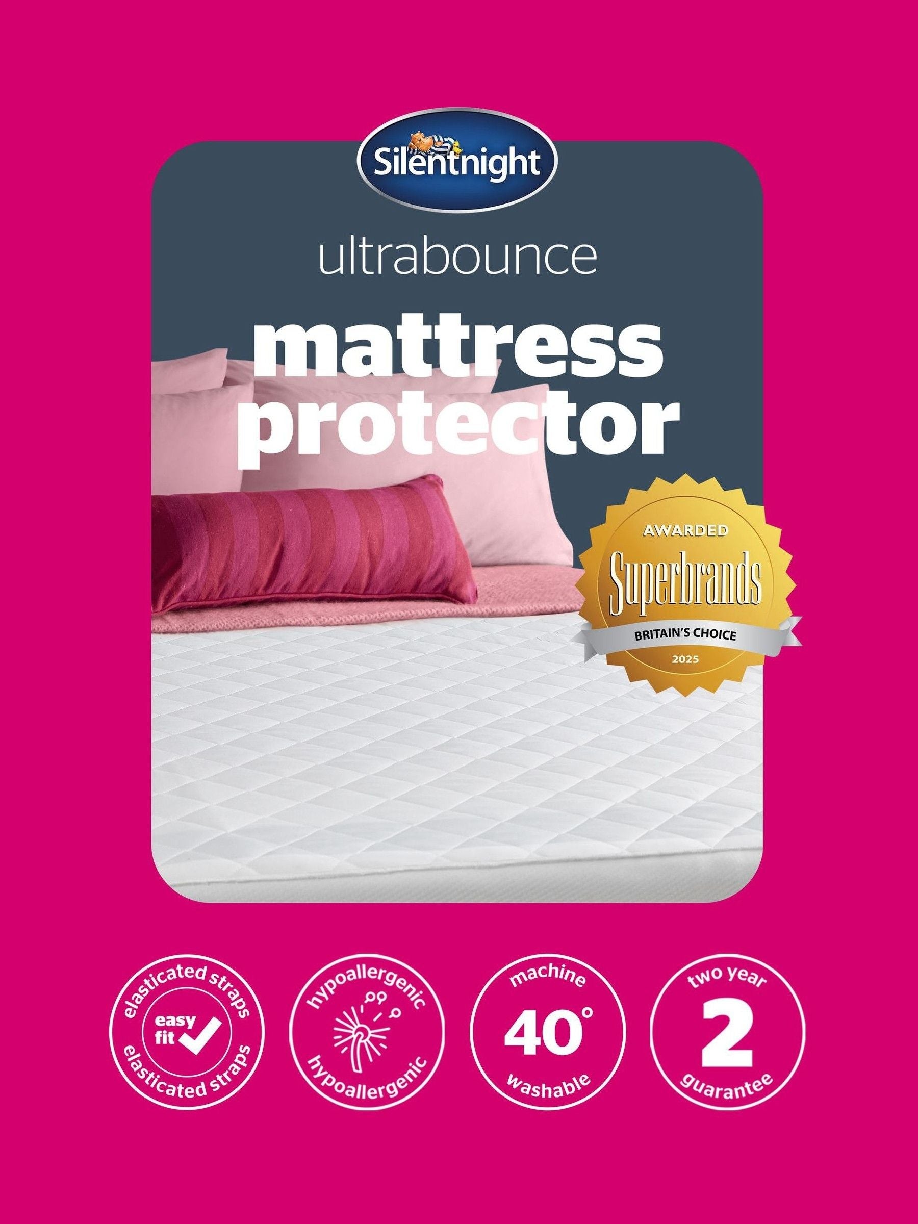 Silentnight Ultrabounce Mattress Protector - British product
