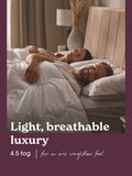 Sleepeezee Hotel Luxe 4.5 Tog duvet, UK version