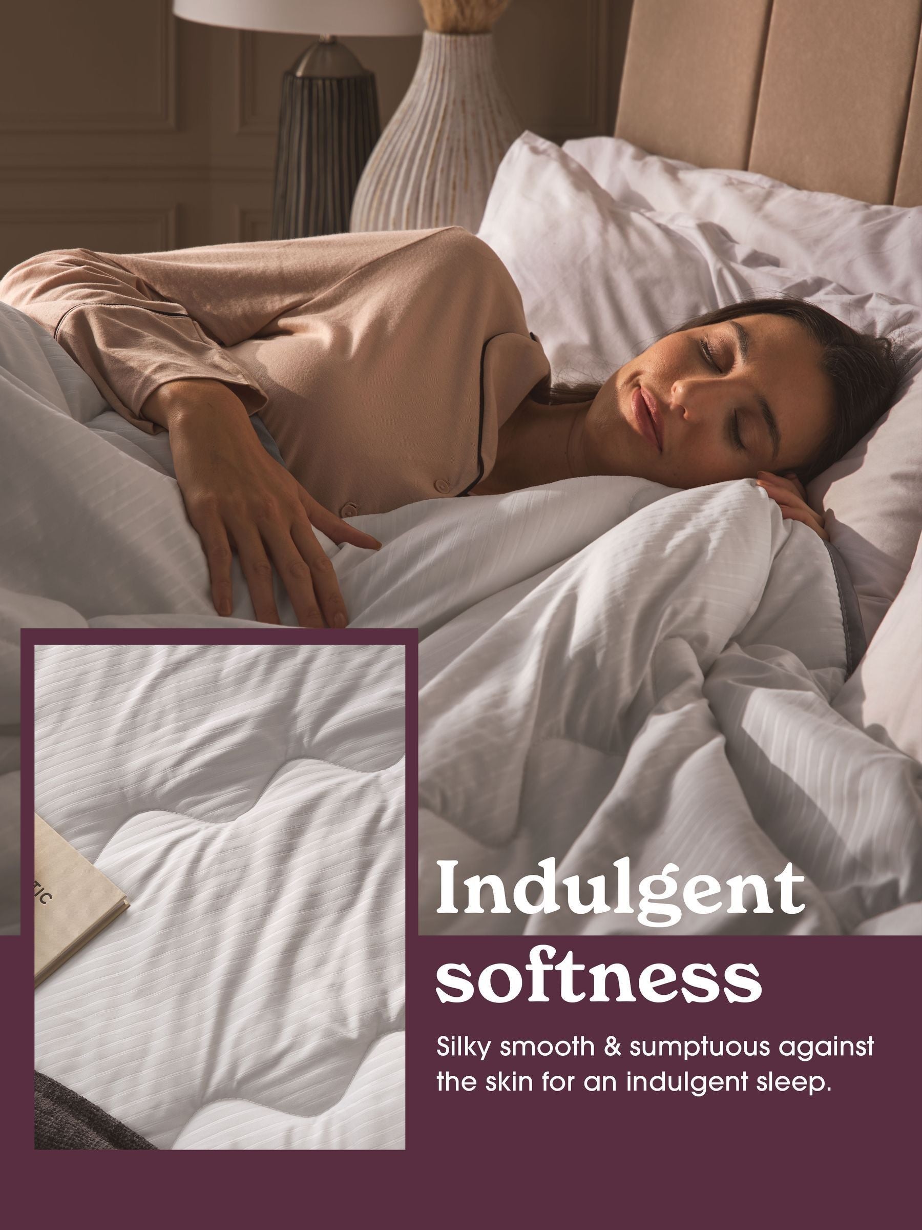 Sleepeezee Hotel Luxe 4.5 Tog duvet, UK version