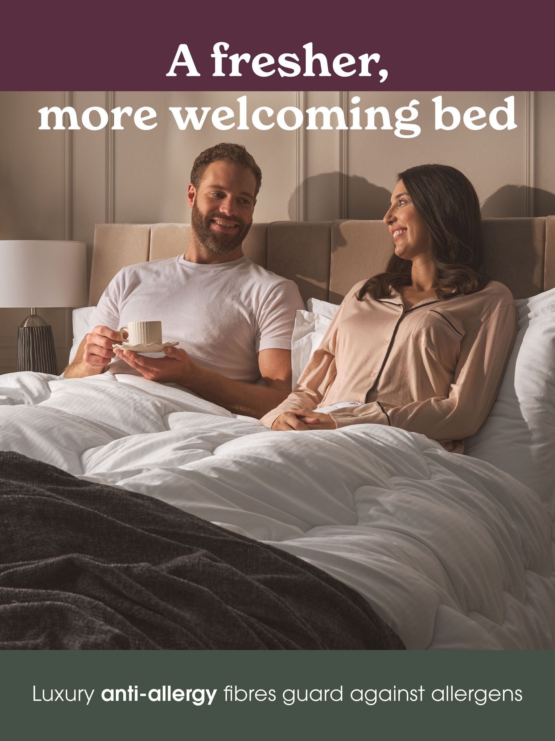 Sleepeezee Hotel Luxe 4.5 Tog duvet, UK version