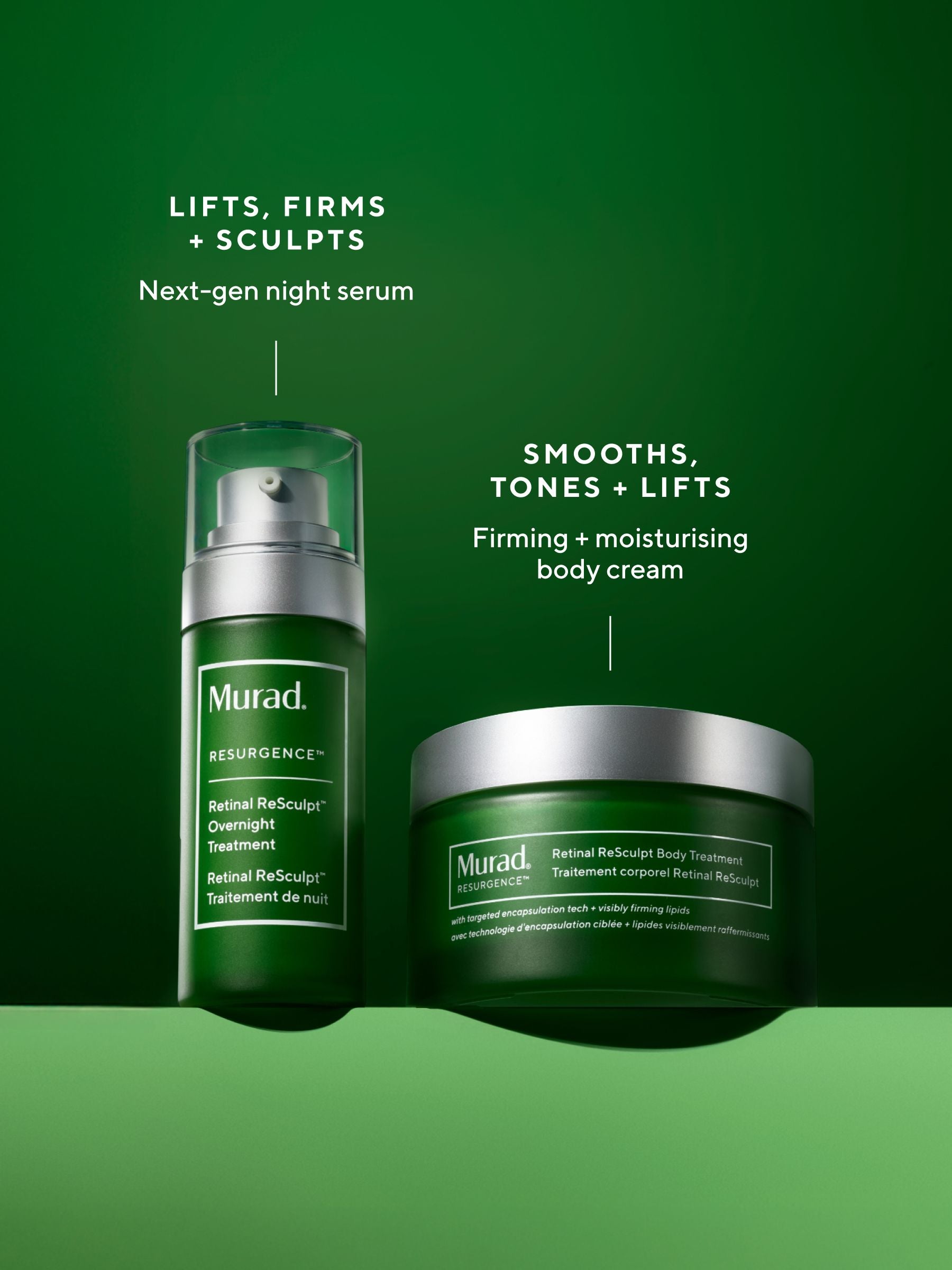 Murad skincare kit Retinal Head-To-Toe Kit, UK version