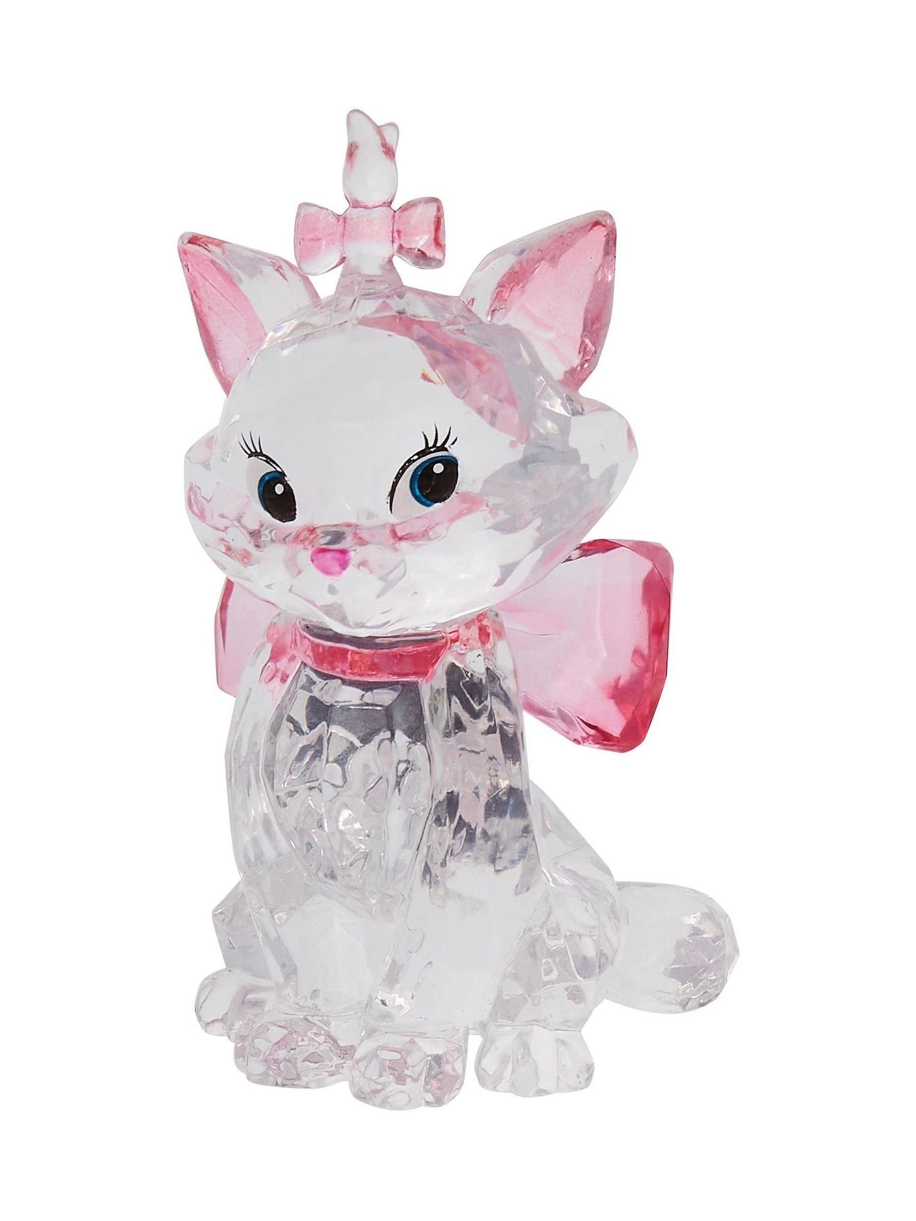 Disney pink Marie acrylic figurine 9cm, imported from the UK