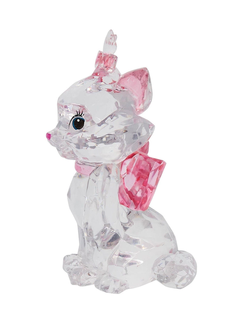 Disney pink Marie acrylic figurine 9cm, imported from the UK