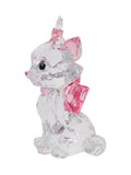 Disney pink Marie acrylic figurine 9cm, imported from the UK