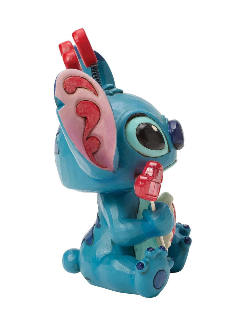Jim Shore Disney Stitch figurine heart lollipop 12.5cm (British brand)