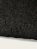 AllSaints Black Haven flat crossbody bag, imported from the UK