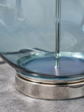 BHS Blue Nickel Metro Ball Table Lamp (British brand)