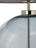 BHS Blue Nickel Metro Ball Table Lamp (British brand)