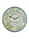 Brookpace Herbes de Provence wall clock 36cm, UK version
