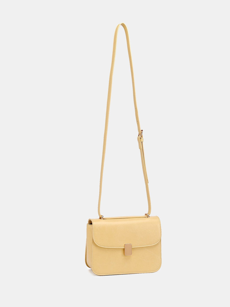Novo yellow Argentina cross-body bag adjustable strap, UK version
