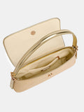 Novo Yellow Raffia Andorra shoulder bag - British product