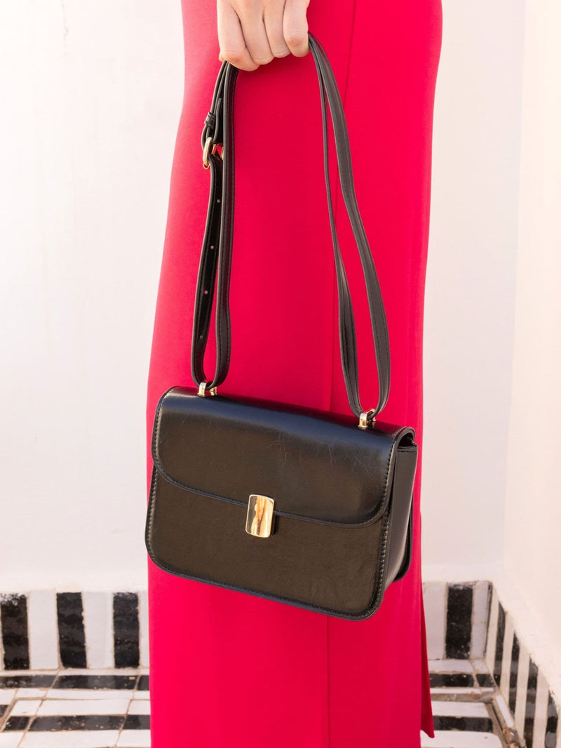 Novo Yellow Argentina Hardware Cross-Body Adjustable Bag