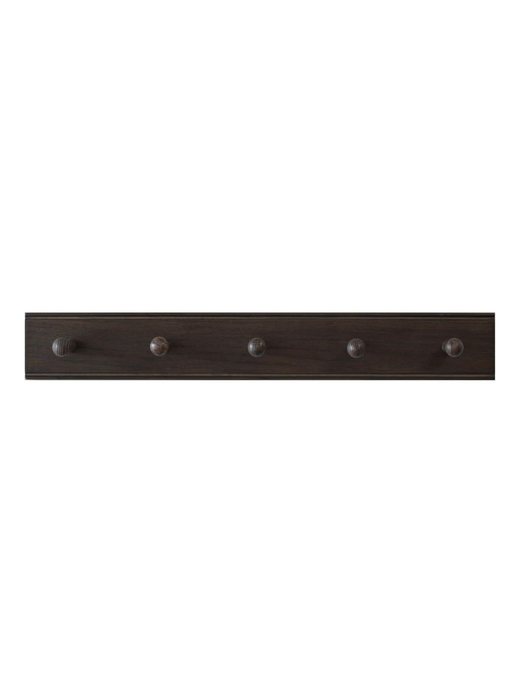 Laura Ashley wooden coat hook Brown Haywood - British product