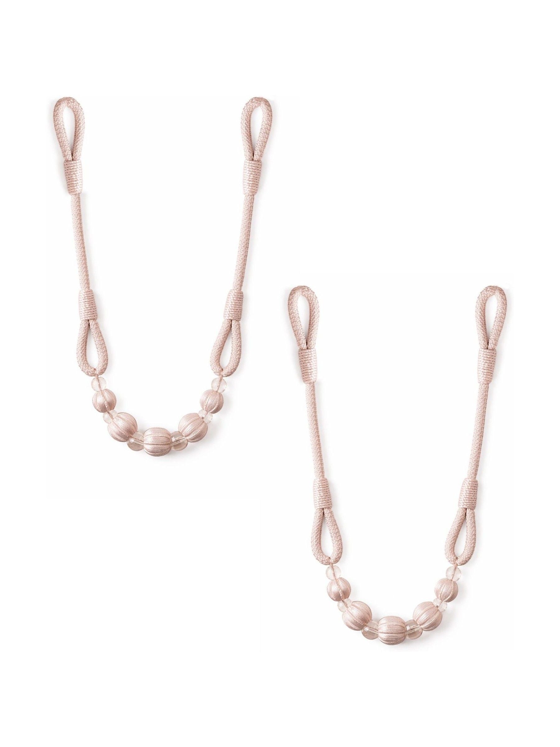 Laura Ashley pink Marrion curtain tiebacks set of 2, UK version