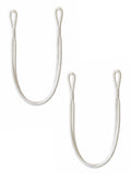 Laura Ashley white curtain tiebacks set of 2 - British product