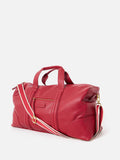 Oliver Bonas cherry red weekend bag (British brand)
