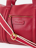 Oliver Bonas cherry red weekend bag (British brand)