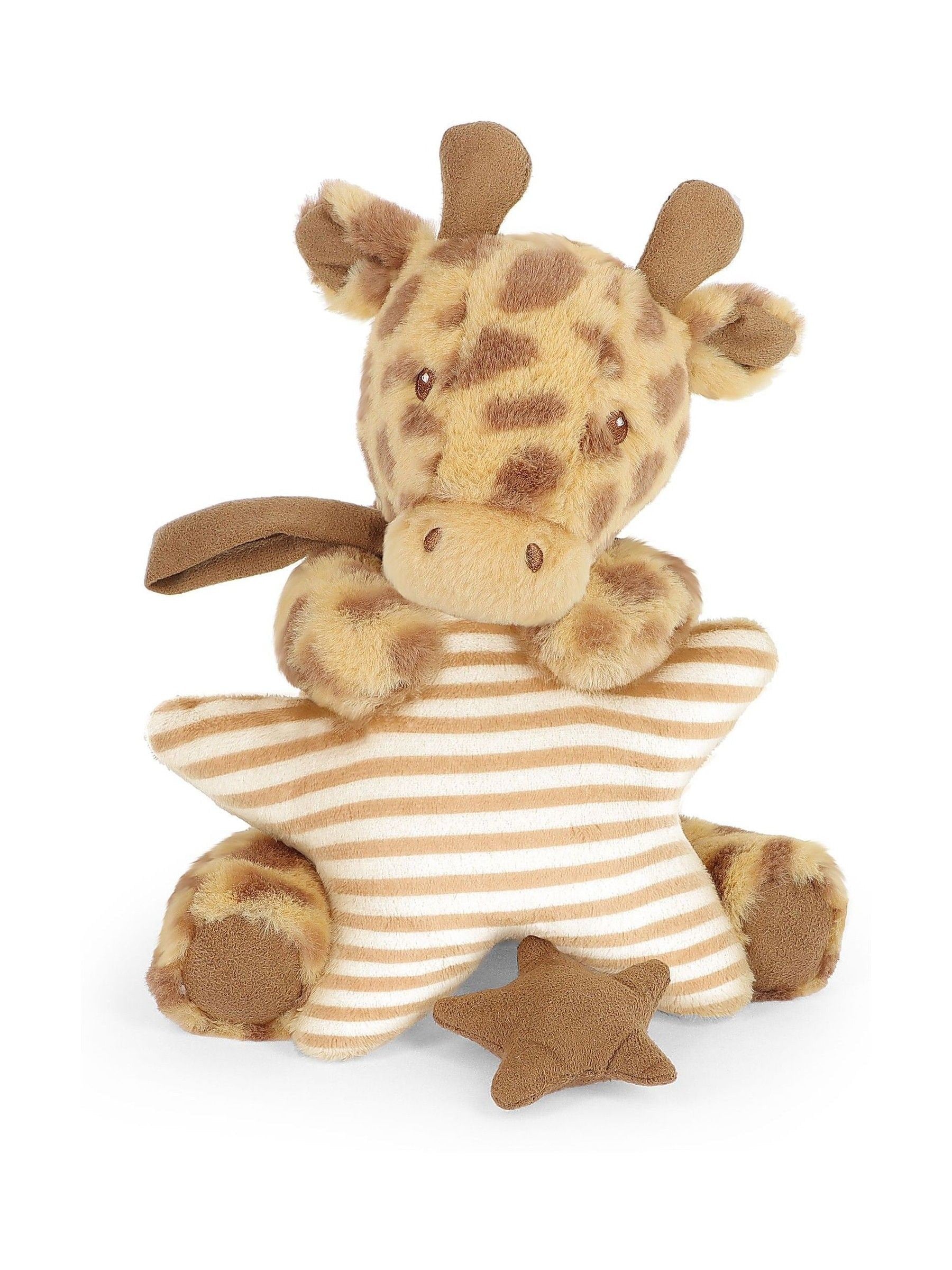 Keel Toys Keeleco musical giraffe soft toy 18cm, imported from the UK