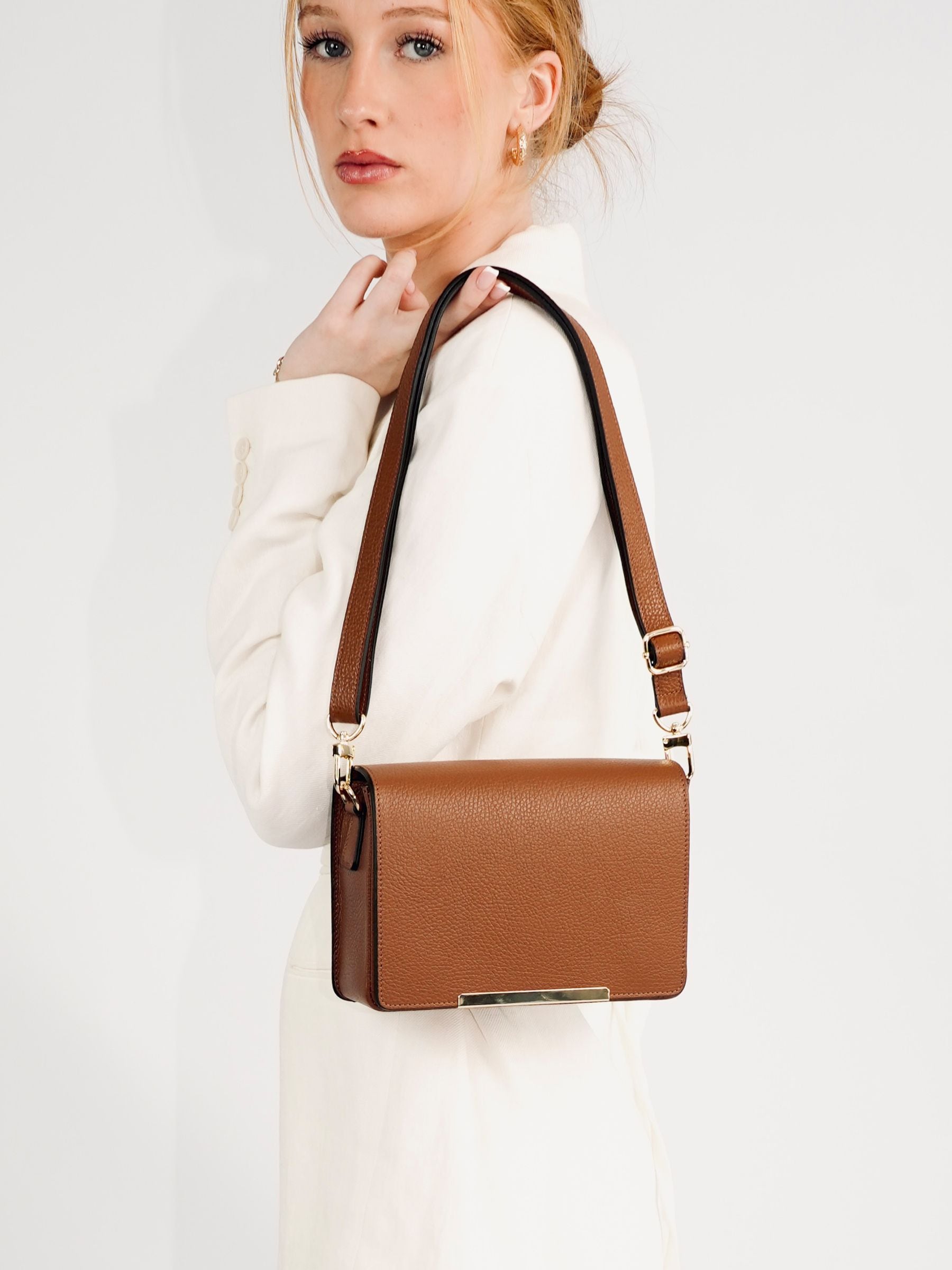 Apatchy Tan Newbury leather bag, imported from the UK
