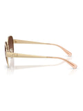 COACH gold pilot sunglasses (British brand)