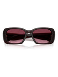 COACH square frame sunglasses with merlot gradient lenses - British product