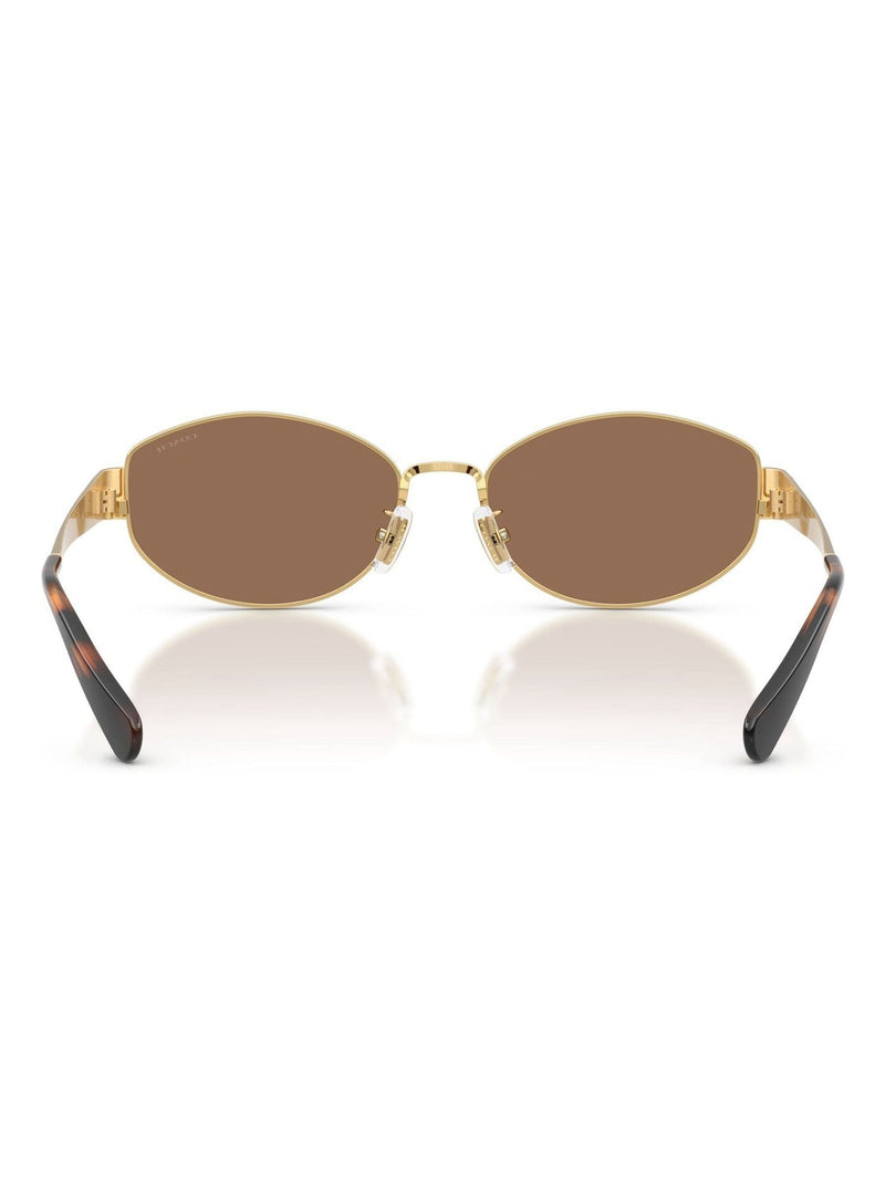 COACH gold irregular sunglasses - British product