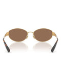 COACH gold irregular sunglasses - British product